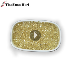 China manufacturer wholesale woodworking yellow transparent crystal eva resin granules hot melt glue adhesive