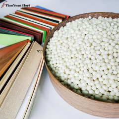 China factory direct selling white eva polyester hotmelt glue adhesive pellets For edge banding