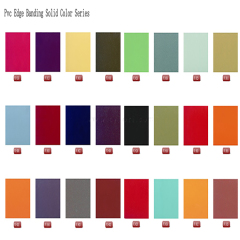 most popular products uni-color edge banding series