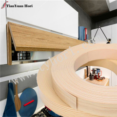 Factory Direct Sales High-quality Trimmed Edge Without Whitening PVC Wood Grain Edge Banding.