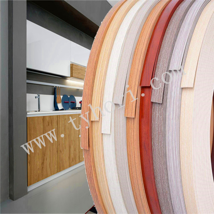 Factory direct sales of high-quality, easy-to-bond, and hard-to-break PVC furniture edge strips.