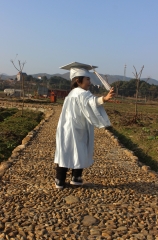 Kindergarten Graduation Gown Cap Tassel Set -silver