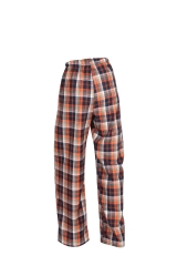 Woman's Logo Woven Plaid Pants