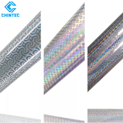 Eyes-catching Holographic Laminate Film for Printing Packaging, Customized Logo Pattern Available