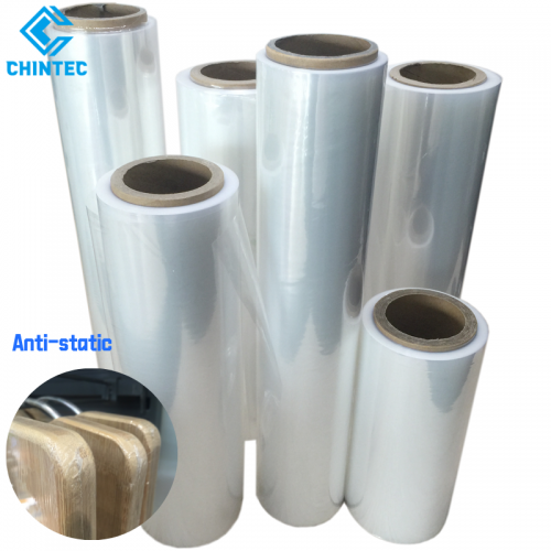 Stable Surface Resistivity Anti-static POF Polyolefin Shrink Film, Broader Shrinking Adaptability