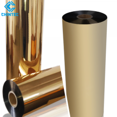 Good Adhesion and Brightness Metallic Surface Evaporated Gold Silver Colored Aluminum Tin Foil