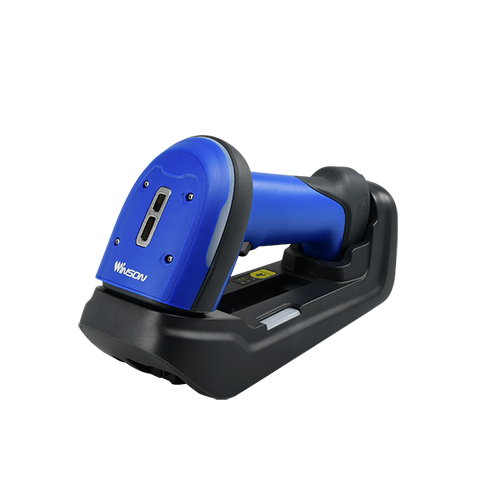 Winson ST10-71 Wireless Industrial Bluetooth Barcode Scanner with base