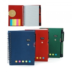 Hop Notebook with Post It Pad