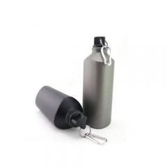 BPA Free Aluminium Twist Water Bottle with Carabin
