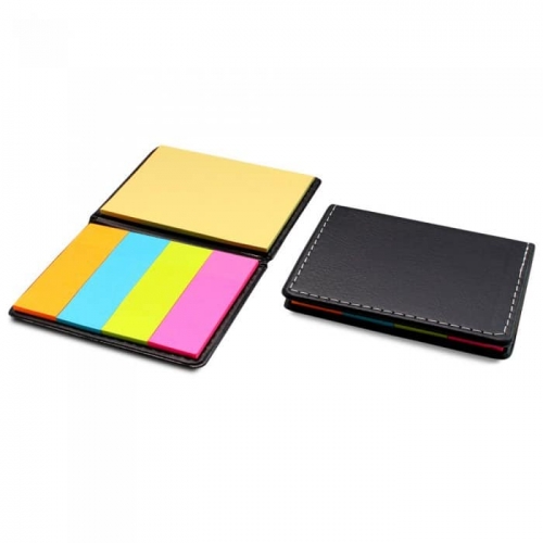 Leather Post It Pad