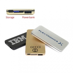 2 in 1 USB Flash Drive Powerbank (4000mah, 8GB)