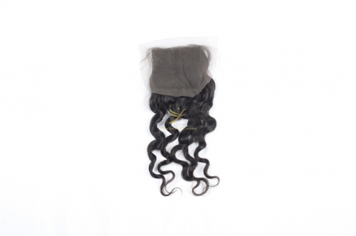 Hot Selling 100% Raw Hair 4*4 Lace Closure LOOSE WAVE