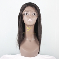 WHOLESALE Natural Straight Half Lace Wig