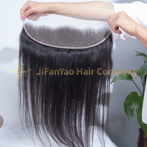 JIFANYAO HAIR TOP virgin hair 13*4 frontal transparent lace