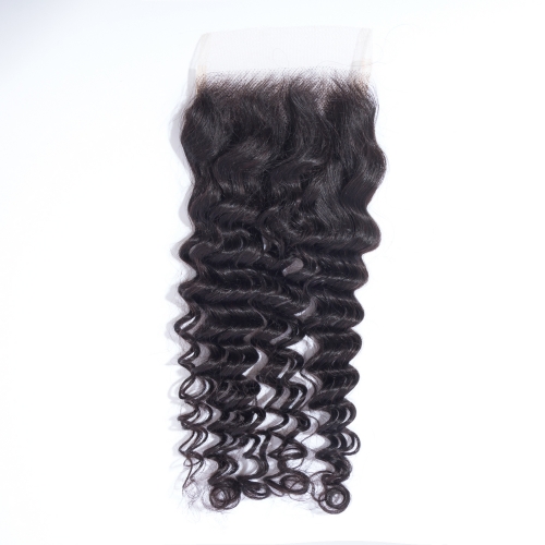 JIFANYAO HAIR HD 4*4 closure lace top virgin hair