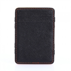 Crazy Horse Leather Card Holder Magic Wallet