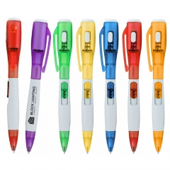 Plastic LED Torch Pens