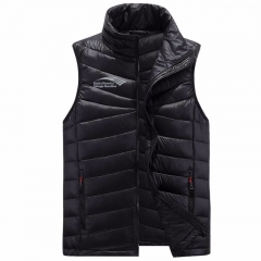 Full Zip Rolling Down Vests