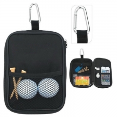 Valuable Golf Balls/Tees Zip Pouch Packs