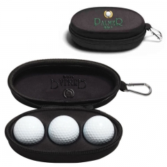 Leather Case with Golf Ball Tees