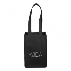 4-Pack Non Woven Wine Tote