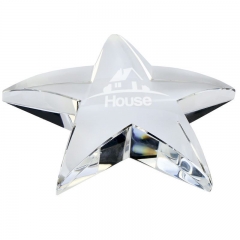 Star Crystal Paperweights