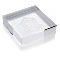 Square Acrylic Paperweights