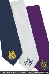 Personalize Embroidery Ties