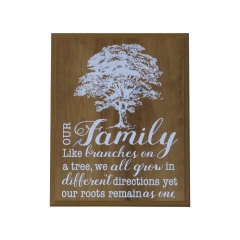 Customized Walnut Plaque 