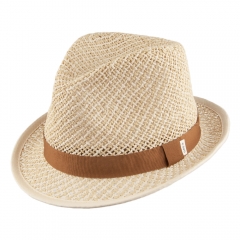 Nature Straw Hat with Imprint Band