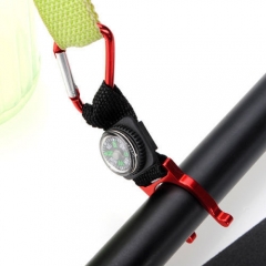 3-in-1 Water Bottle Clip + Carabiner + Compass