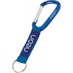 Aluminum Carabiner Strap Keychains