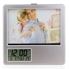 Digital Photo Frame with Clocks