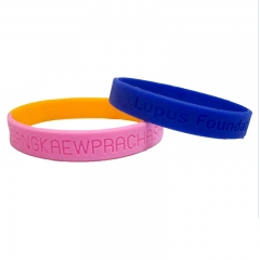 Two-tone Silicone Bracelets