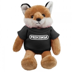 Staffed Animal Plush Toy with T-shirt