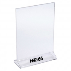 Acrylic Table Tent Menu Holders