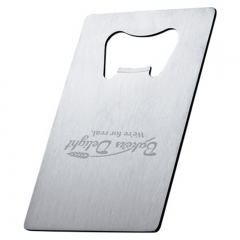 Credit Card Shaped Bottle Openers