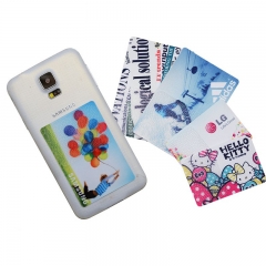 Full Imprint Lyca Card Holders/ Phone Wallets