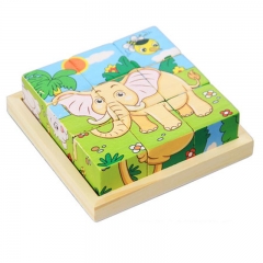 Wood Puzzles Block Toy Sets