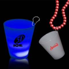 Light-Up Shot Glass Necklases