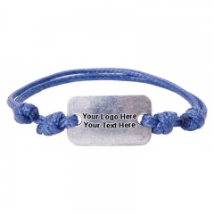 Custom Tag Strap Bracelets