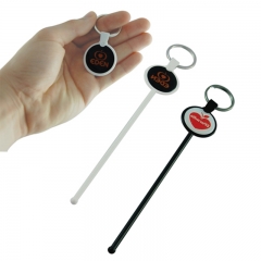 Key Tag Top Plastic Stirrers