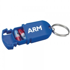 Pill Holder Key Chain