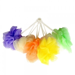 colored Nylon Bath Puffs