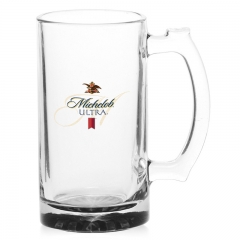 Heavy Glass Beer Mugs