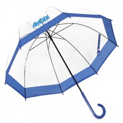 PVC Clear Color Strap Umbrellas