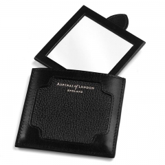 Pocket Mirror Leather Pouch