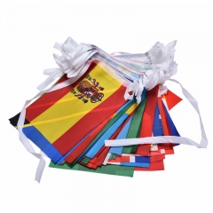 National Flags Strings Pennants