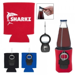 Neoprene Bottle Coolers with Opener