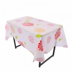 Full Color Plastic Table Covers